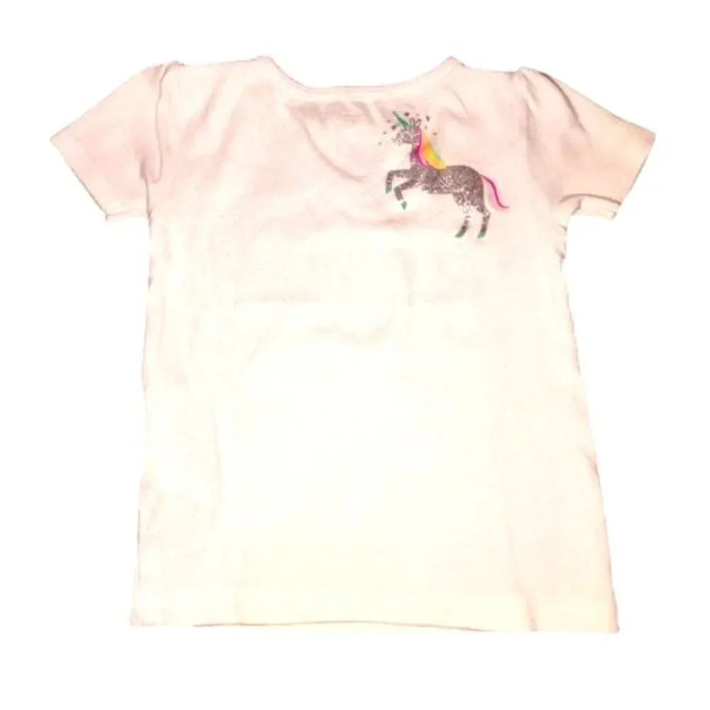 Puma Pink Yoga Pants  & Carter's‎ Pink Unicorn Tee Outfit Toddler Girl Size 24M